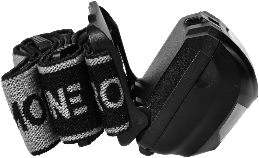 Orno LED žibintas ant galvos VIRONE, 3W, 6000K, 70lm, elementai 3xAAA (neįeina), juodos sp
