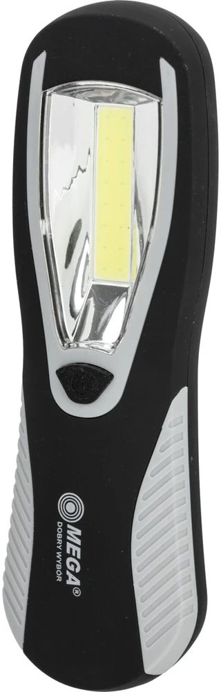 Mega Žibintuvėlis, Dirbtuvių žibintuvėlis, 3 W, COB, 3xAA, 200 lm, magnetinis