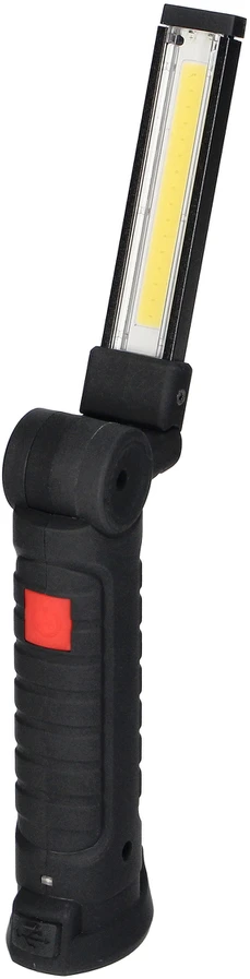 Orno Žibintuvėlis, LED COB dirbtuvių žibintuvėlis 2W, 200lm, 1200mAh, sulankstomas