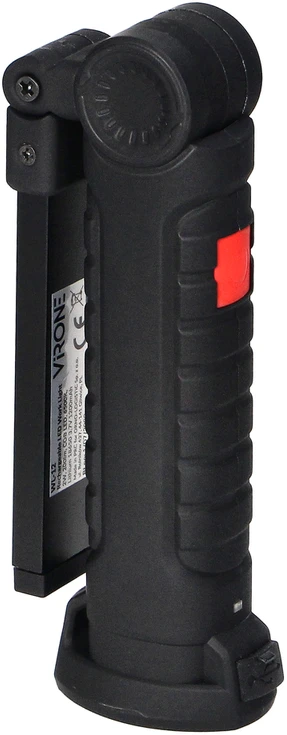 Orno Žibintuvėlis, LED COB dirbtuvių žibintuvėlis 2W, 200lm, 1200mAh, sulankstomas