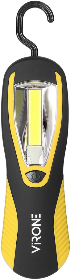 Orno Žibintuvėlis, LED COB dirbtuvių žibintuvėlis 3W, 200lm, 3 x AA magnetas, kabliukas