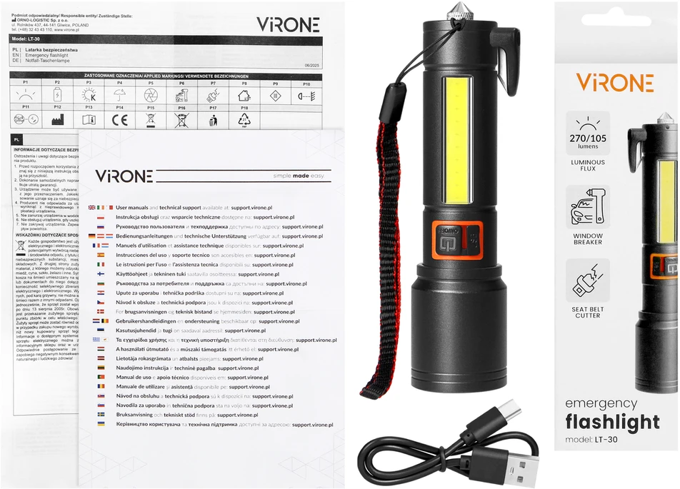 Latarka, LED TORCH LT-30 ENERGIZER