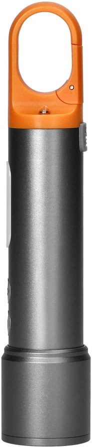 Orno Žibintuvėlis, LED žibintuvėlis SMD 10W + COB 2W, 350lm, 1200 mAh, priartinimo funkcija, spalvoti dangteliai