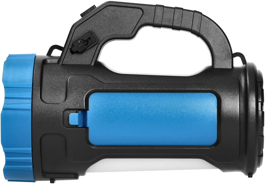 Orno Žibintuvėlis, LED žibintuvėlis SMD 3W + COB 3W, 110lm, du maitinimo variantai - 1200 mAh baterija arba 3xAA