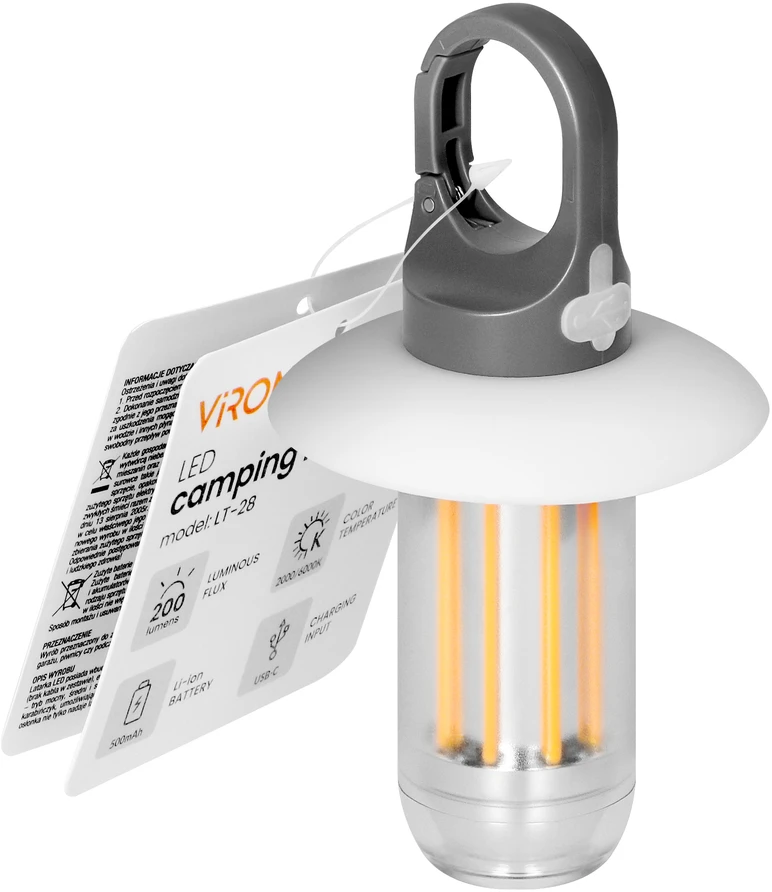 Latarka, KEMPINGO ŽIBINTUVĖLIS LT-28 ENERGIZER