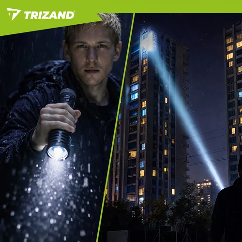 Taktinis žibintuvėlis 1500lm Trizand 26949