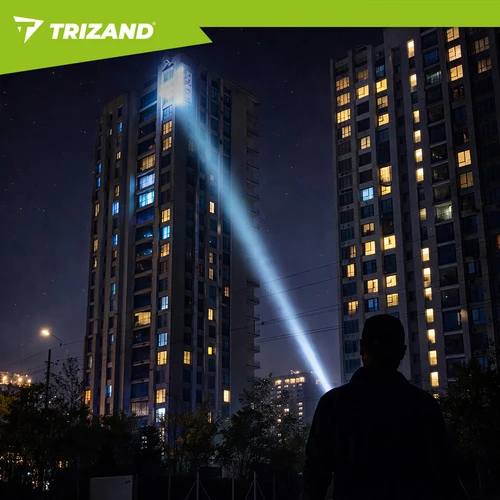 Taktinis žibintuvėlis 1500lm Trizand 26949