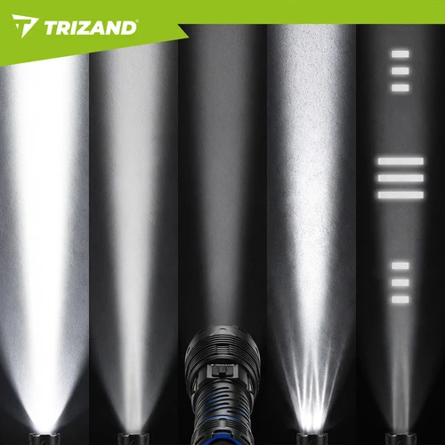 Taktinis žibintuvėlis 1500lm Trizand 26949