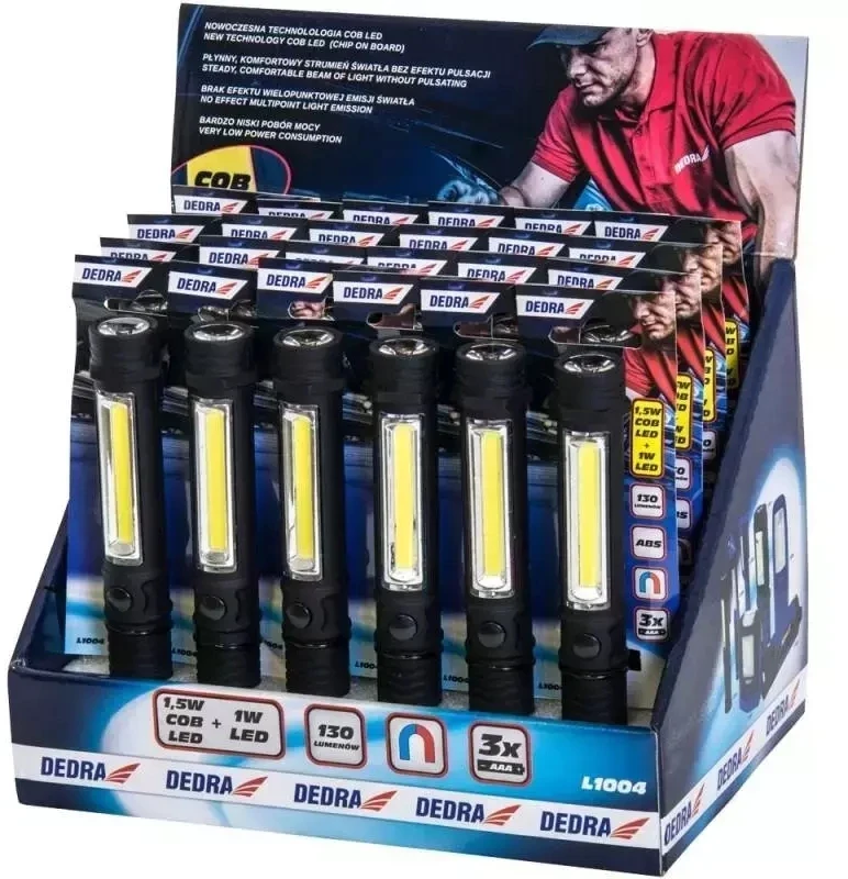 Dedra ibintuvelis 15W COB LED 1WLED pen su elementais