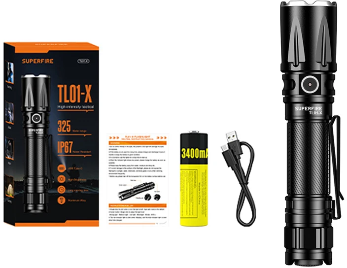 Žibintuvėlis UV Superfire TL01-X