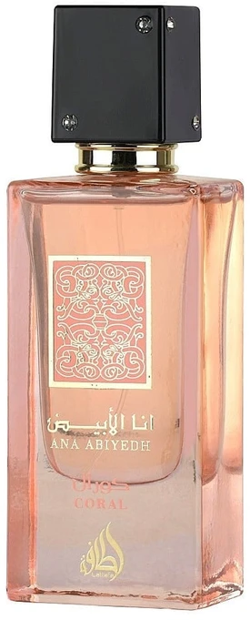 Lattafa Ana Abiyedh Coral EDP parfumuotas vanduo unisex, 60 ml