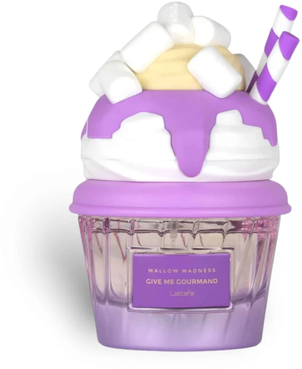 Lattafa Mallow Maddnes Give Me Gourmand EDP parfumuotas vanduo moterims, 75 ml