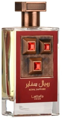 Unisex kvepalai Lattafa Royal Sapphire EDP, 100ml