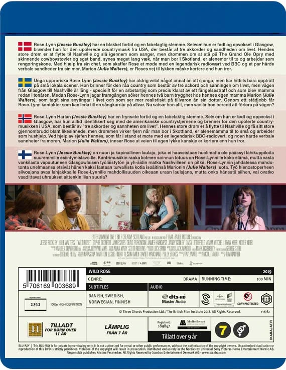 Laukinė rožė Blu-ray
