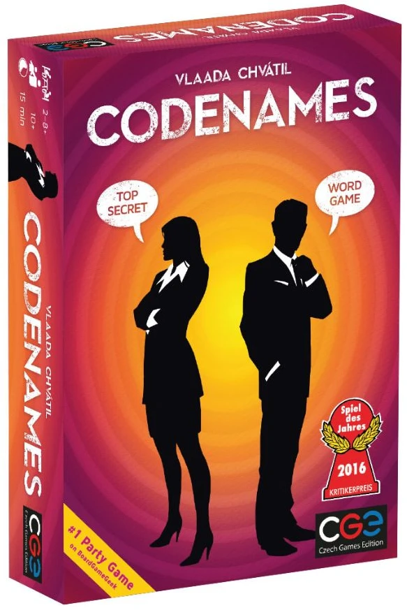 Lautapelit,Codenames Čekijos žaidimų leidimas „Codenames“ (antrasis leidimas)