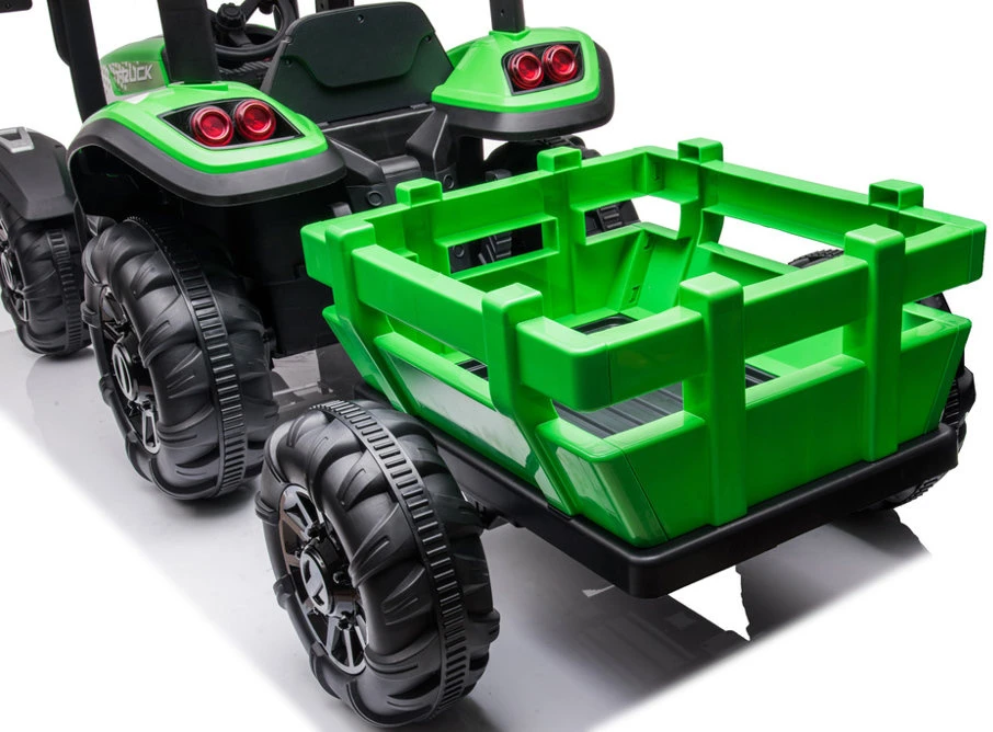 Lean Cars Elektrinis traktorius vaikams BLT-206, žalias