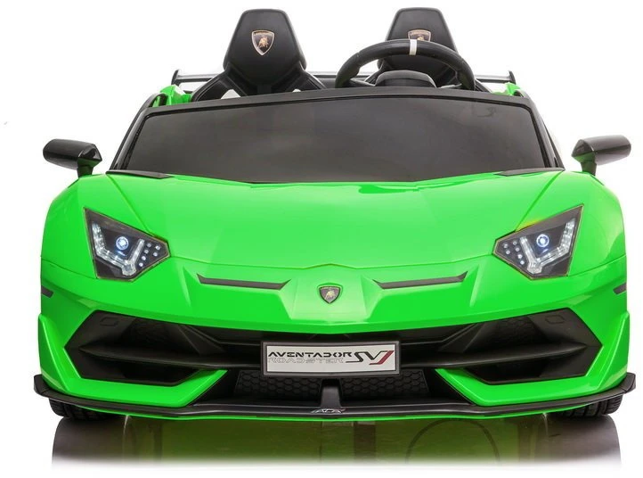 Lean Cars Dvivietis vaikiškas elektromobilis Lamborghini Aventador SX2028, žalias