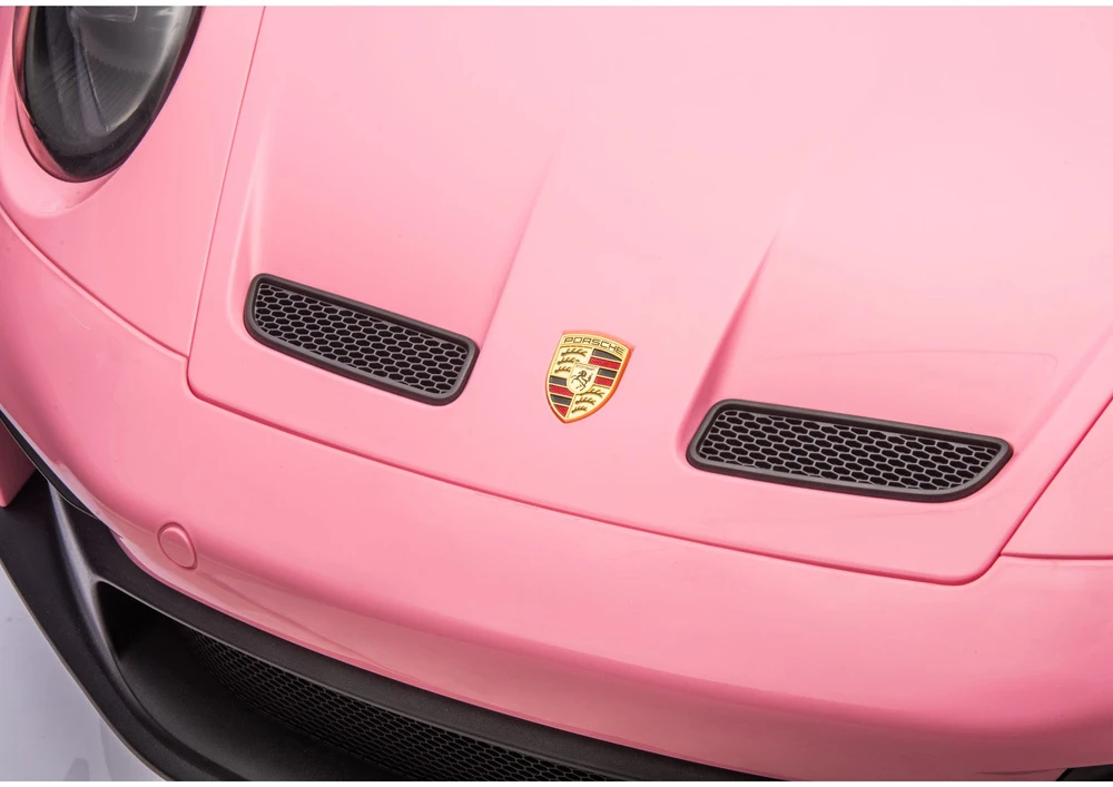 Lean Cars Vaikiškas elektromobilis Porsche GT3 DK-P911, rožinis