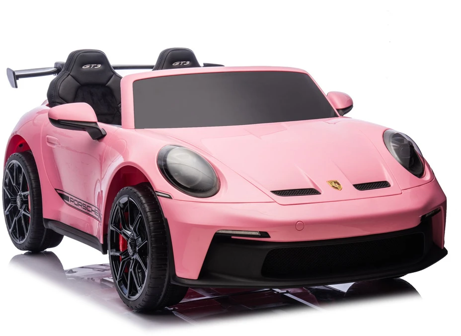 Lean Cars Vaikiškas elektromobilis Porsche GT3 DK-P911, rožinis