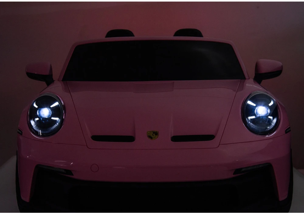 Lean Cars Vaikiškas elektromobilis Porsche GT3 DK-P911, rožinis