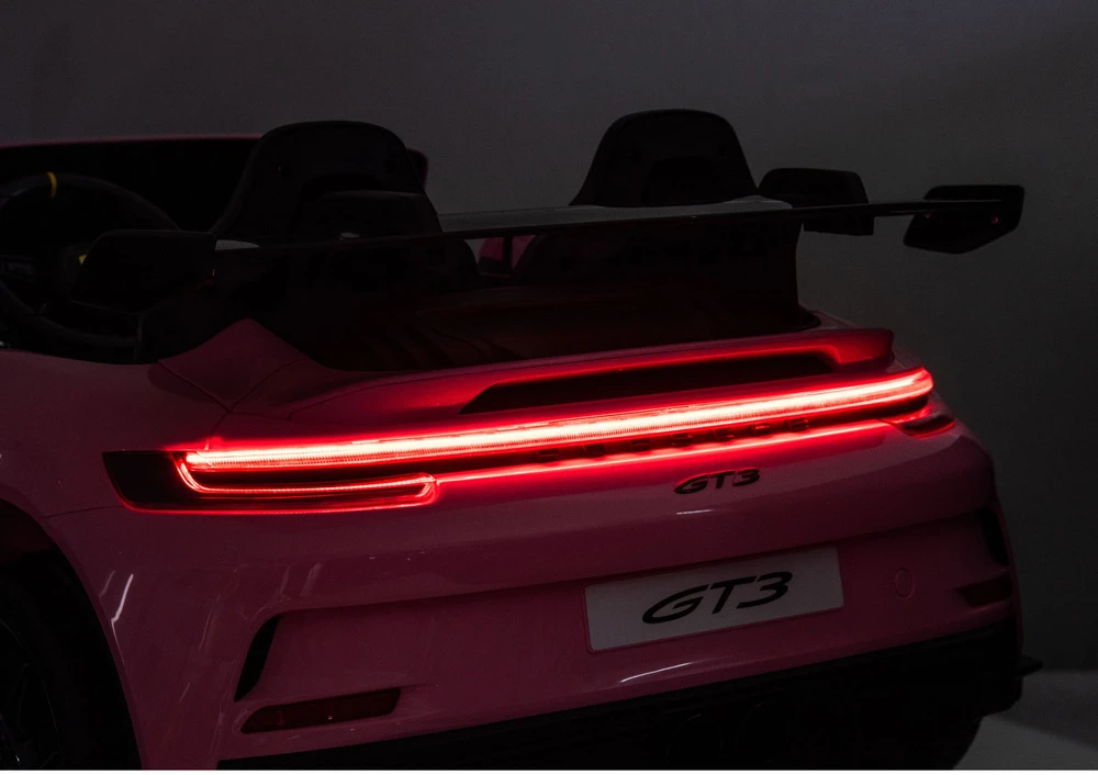 Lean Cars Vaikiškas elektromobilis Porsche GT3 DK-P911, rožinis