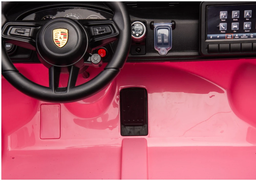 Lean Cars Vaikiškas elektromobilis Porsche GT3 DK-P911, rožinis
