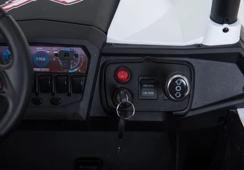 Lean Cars Elektrinis visureigis vaikams Jeep XMX, raudonas