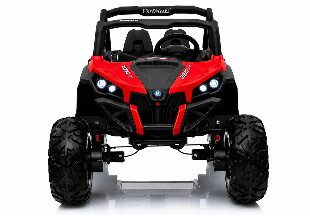 Lean Cars Elektrinis visureigis vaikams Jeep XMX, raudonas