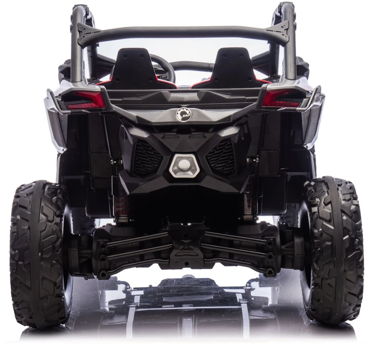 Lean Cars Akumuliatorinis automobilis raudonas