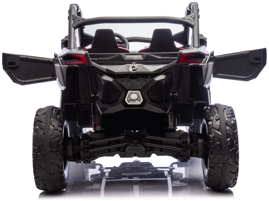 Lean Cars Akumuliatorinis automobilis raudonas