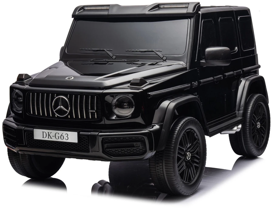 Lean Cars Elektrinis automobilis Mercedes G63 XXL 24V 4x4 juodas
