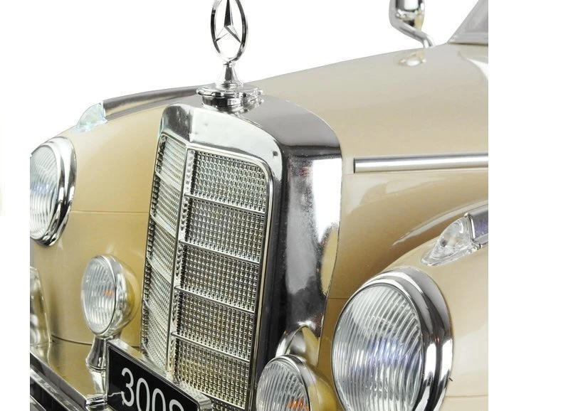 Lean Cars Vaikiškas elektromobilis Mercedes-Benz 300S, smėlio spalvos