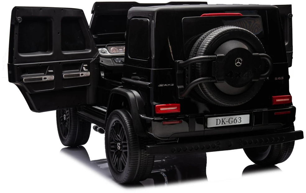 Lean Cars Elektrinis automobilis Mercedes G63 XXL 24V 4x4 juodas