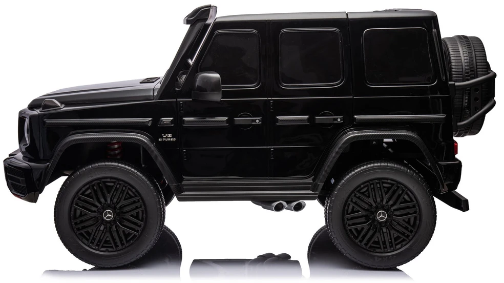 Lean Cars Elektrinis automobilis Mercedes G63 XXL 24V 4x4 juodas