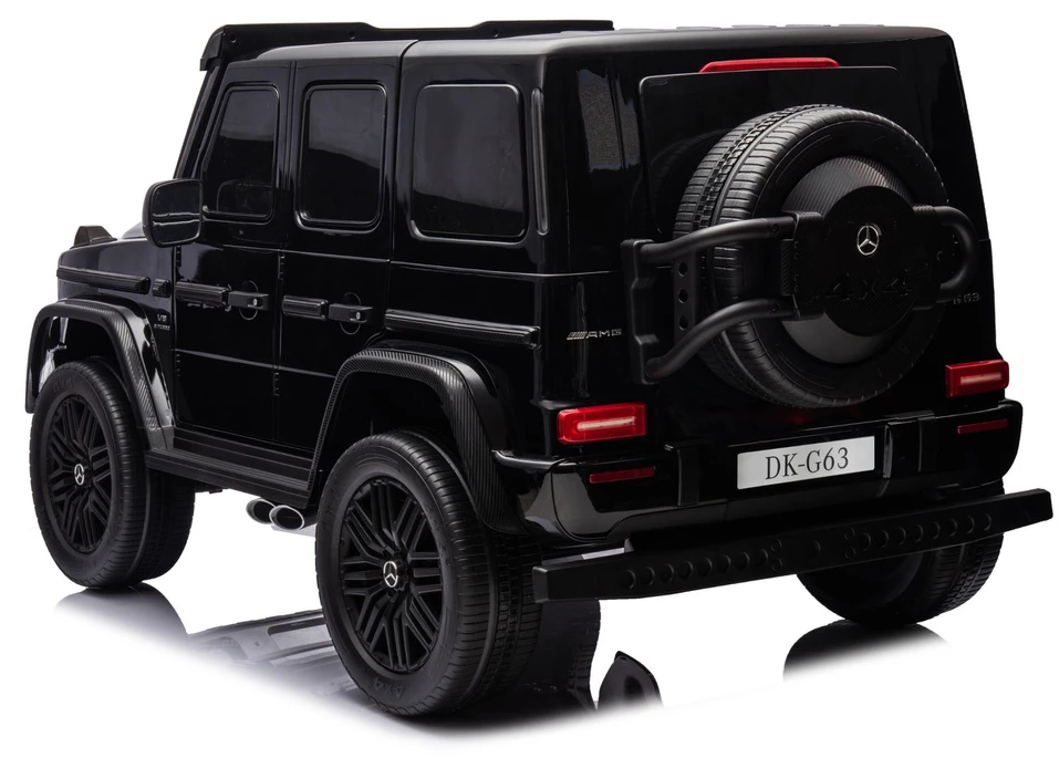 Lean Cars Elektrinis automobilis Mercedes G63 XXL 24V 4x4 juodas
