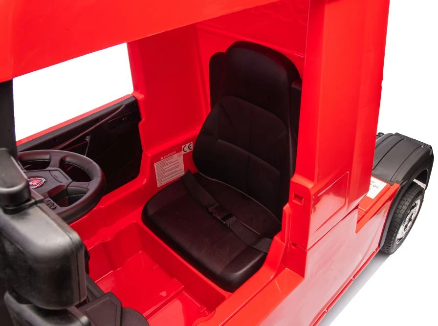 Lean Cars Akumuliatorinis automobilis vaikams Scania 500R HL698 Raudonas 4x4