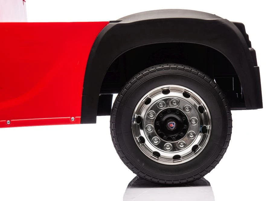 Lean Cars Akumuliatorinis automobilis vaikams Scania 500R HL698 Raudonas 4x4
