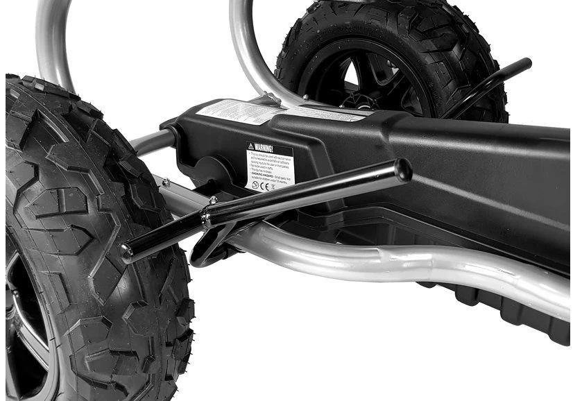 Lean Cars Pedalinis gokartas B012, mėlynas, vaikams nuo 6 metų