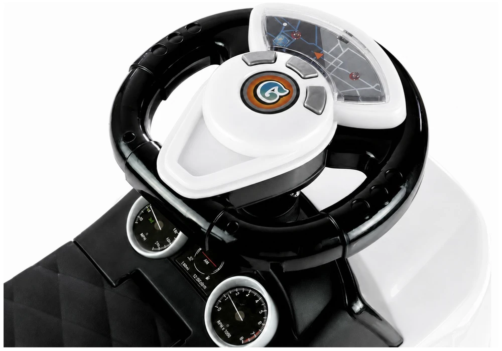 Lean Cars Balansinis dviratukas vaikams 613W baltas