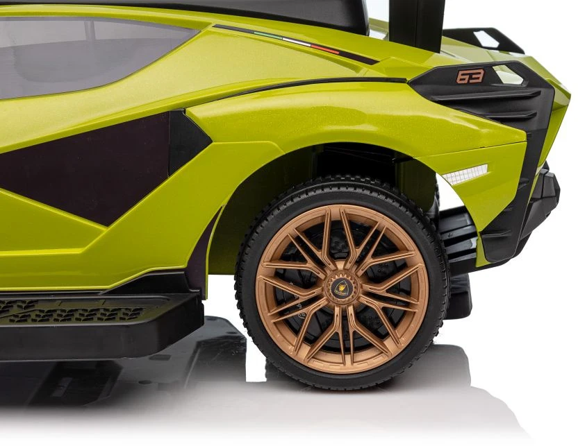 Lean Cars Paspiriama mašinėlė su garsais Lamborghini QLS-996T