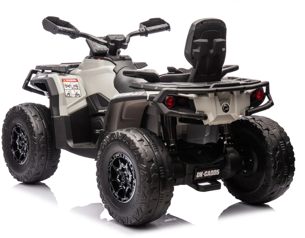 Lean Cars Vaikiškas keturratis Can Am Outlander 4x4 DK-CA005 Pilkas