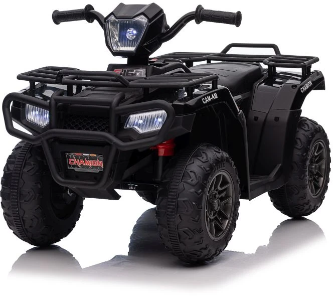 Lean Cars Vienvietis vaikiškas elektromobilis Quad JC915, juodas