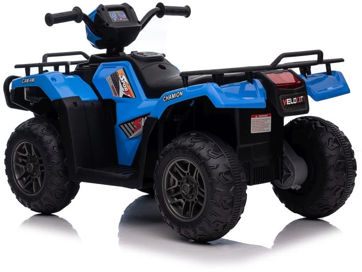 Lean Cars Vienvietis elektromobilis vaikams Lean Toys, mėlynas