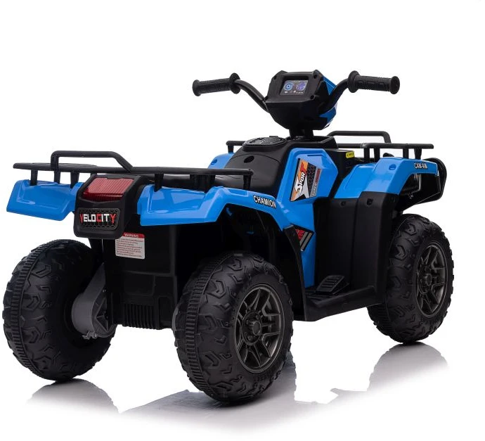 Lean Cars Vienvietis elektromobilis vaikams Lean Toys, mėlynas