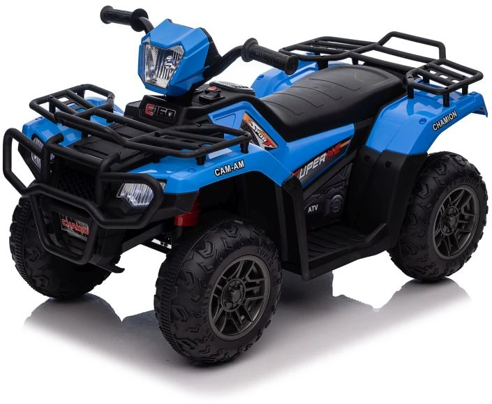 Lean Cars Vienvietis elektromobilis vaikams Lean Toys, mėlynas
