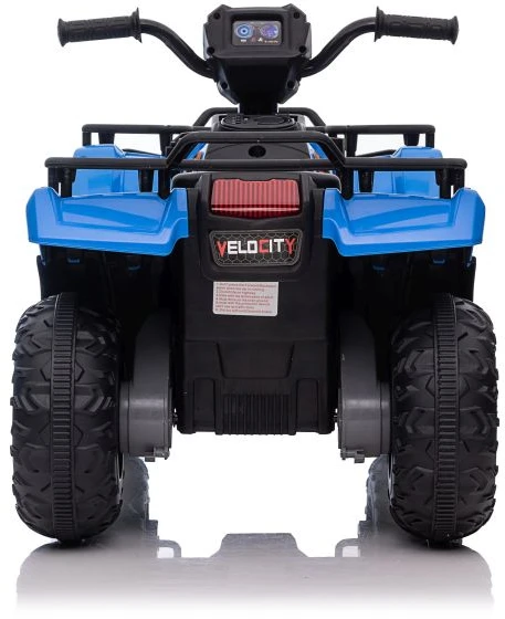 Lean Cars Vienvietis elektromobilis vaikams Lean Toys, mėlynas