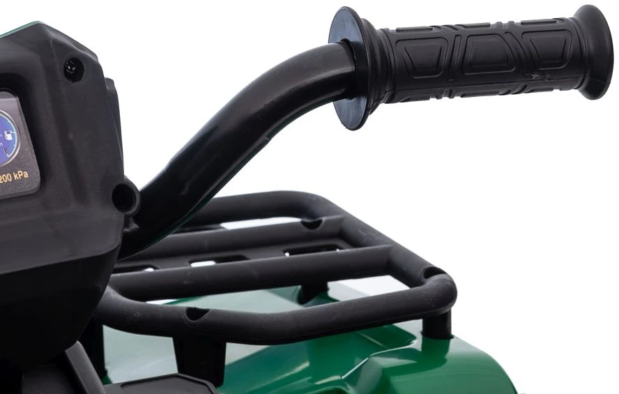 Lean Cars Vienvietis elektromobilis vaikams, žalias