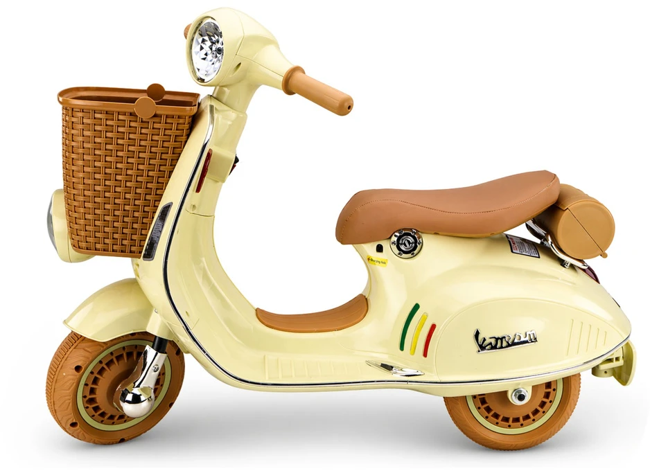 Lean Cars Elektrinis motoroleris Vespa XW-03 smėlio spalvos
