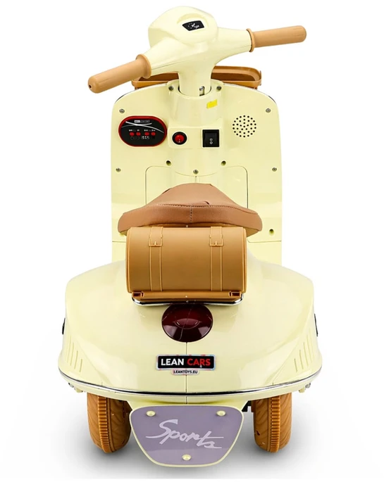Lean Cars Elektrinis motoroleris Vespa XW-03 smėlio spalvos
