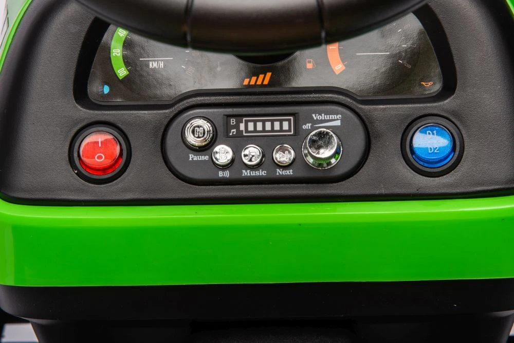 Lean Cars Akumuliatorinis traktorius BBH-030, žalias